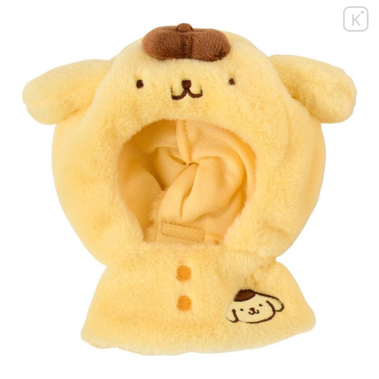 Japan Sanrio Original Plush Costume - Pompompurin : Enjoy Idol Cape & Pant & Eye Mask - 4