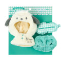 Japan Sanrio Original Plush Costume - Pochacco : Enjoy Idol Cape & Pant & Eye Mask - 1