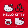 Japan Sanrio Pochi Silicone Mini Accessory Clasp Pouch - Hello Kitty : Classic Red - 3