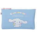 Japan Sanrio Nuu Silicone Cosmetic Pouch - Cinnamoroll : Star Blue - 1