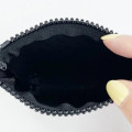 Japan Sanrio Nuu Small Pouch - Hello Kitty : Face Black Pink - 3