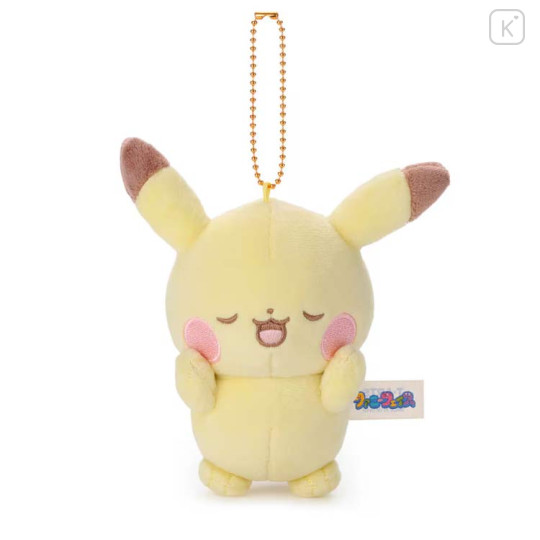 Japan Pokemon Plush Keychain - Pikachu : Pokepeace Happiness - 1