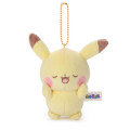 Japan Pokemon Plush Keychain - Pikachu : Pokepeace Happiness - 1