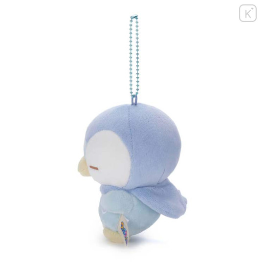 Japan Pokemon Plush Keychain - Piplup : Pokepeace Sleeping - 3