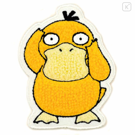 Japan Pokemon Embroidered Patch - Psyduck - 1