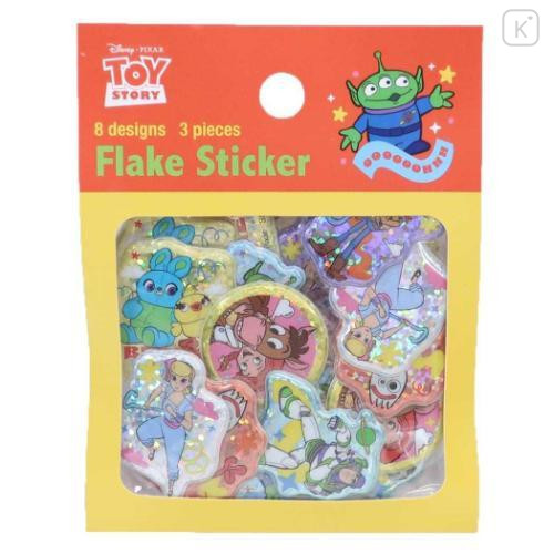 Japan Disney Puffy Sticker - Toy Story 4 : Glitter - 1