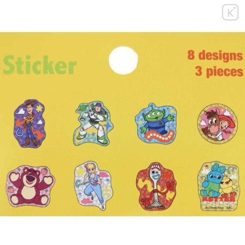 Japan Disney Puffy Sticker - Toy Story 4 : Glitter - 2