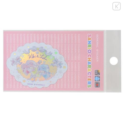 Japan Sanrio Vinyl Hologram Sticker - Little Twin Stars : Snow Lantern Fantasy Unicorn - 1