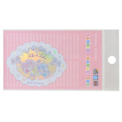 Japan Sanrio Vinyl Hologram Sticker - Little Twin Stars : Snow Lantern Fantasy Unicorn