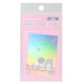 Japan Sanrio Vinyl Hologram Sticker - Little Twin Stars : Meteor - 1