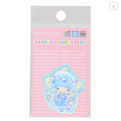 Japan Sanrio Die-cut Vinyl Sticker - Little Twin Stars : Snow Lantern Fantasy Star Kiki - 1