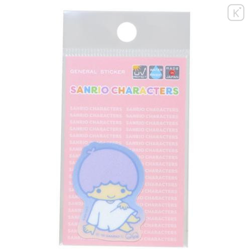 Japan Sanrio Die-cut Vinyl Sticker - Little Twin Stars : Kiki Stting - 1