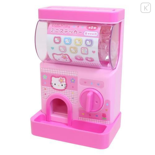 Japan Sanrio Toy Mini Capsules Gacha Machine - Hello Kitty : Y2k Houndstooth Pink - 1
