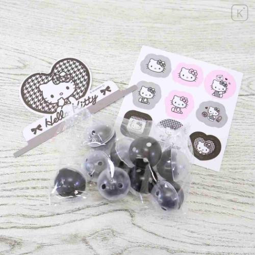 Japan Sanrio Toy Mini Capsules Gacha Machine - Hello Kitty : Monotone Houndstooth - 5