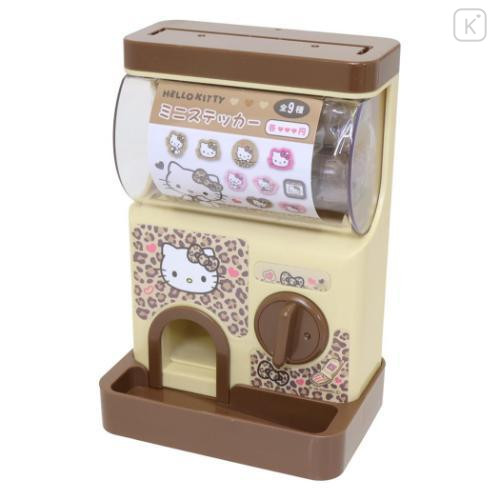 Japan Sanrio Toy Mini Capsules Gacha Machine - Hello Kitty : Leopard - 1