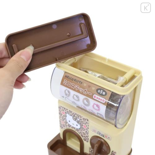 Japan Sanrio Toy Mini Capsules Gacha Machine - Hello Kitty : Leopard - 4
