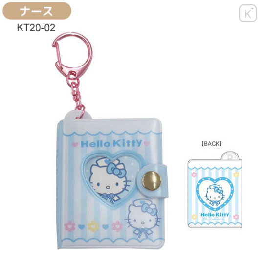Japan Sanrio Mini Photo Album Keychain - Hello Kitty : Nurse - 1