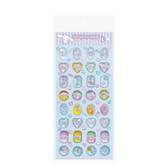 Japan Sanrio Glitter Crystal Gem Stone Seal Sticker - Cinnamoroll : 3D