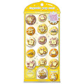 Japan Sanrio Capsule Pop Seal Sticker - Pompompurin - 1
