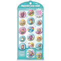 Japan Sanrio Capsule Pop Seal Sticker - Hello Kitty : Sunburn - 1