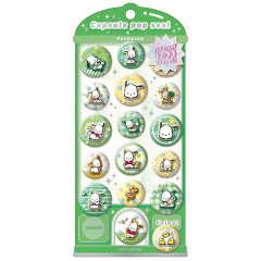 Japan Sanrio Capsule Pop Seal Sticker - Pochacco