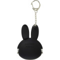 Japan Miffy Mini Pochi Baby Silicone Pouch Keyring - Black - 2