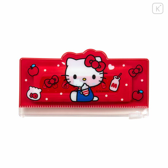 Japan Sanrio Original Adhesive Bandages with Slider Case - Hello Kitty : Red - 1