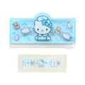 Japan Sanrio Original Adhesive Bandages with Slider Case - Hello Kitty : Light Blue - 3