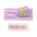 Japan Sanrio Original Adhesive Bandages with Slider Case - Little Twin Stars - 3