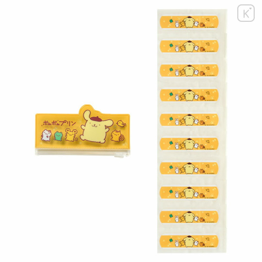 Japan Sanrio Original Adhesive Bandages with Slider Case - Pompompurin - 2
