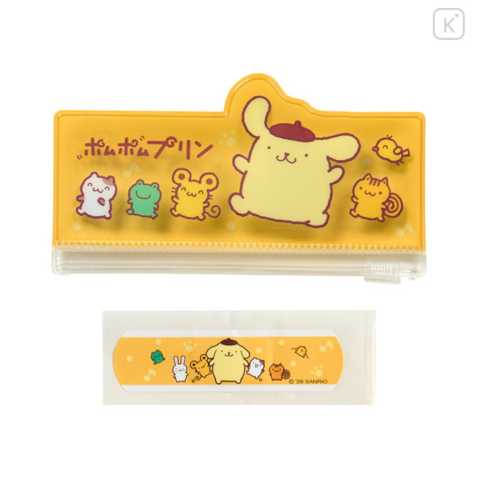 Japan Sanrio Original Adhesive Bandages with Slider Case - Pompompurin - 3