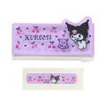 Japan Sanrio Original Adhesive Bandages with Slider Case - Kuromi - 3