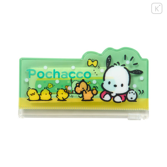 Japan Sanrio Original Adhesive Bandages with Slider Case - Pochacco - 1