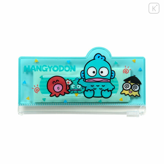 Japan Sanrio Original Adhesive Bandages with Slider Case - Hangyodon - 1