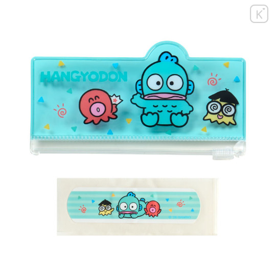 Japan Sanrio Original Adhesive Bandages with Slider Case - Hangyodon - 3