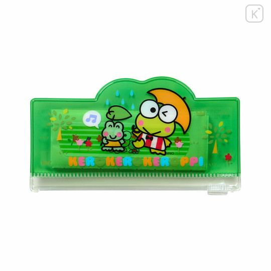 Japan Sanrio Original Adhesive Bandages with Slider Case - Keroppi - 1