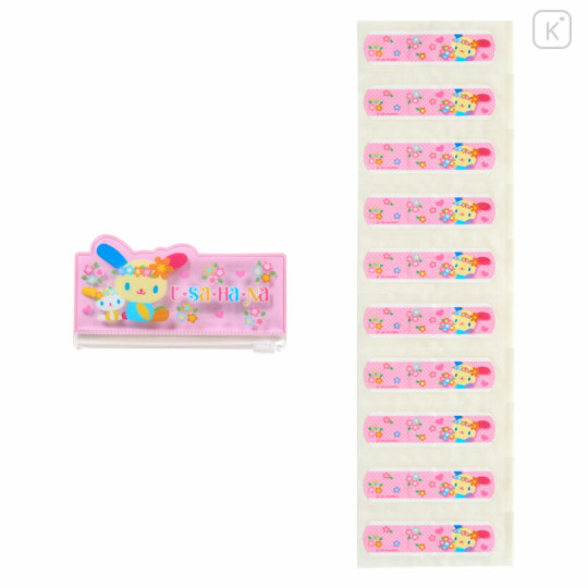 Japan Sanrio Original Adhesive Bandages with Slider Case - Usahana - 2