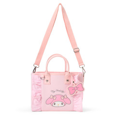 Japan Sanrio Original Square 2way Bag with Charm - My Melody
