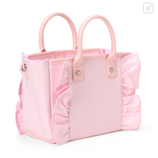 Japan Sanrio Original Square 2way Bag with Charm - My Melody - 3