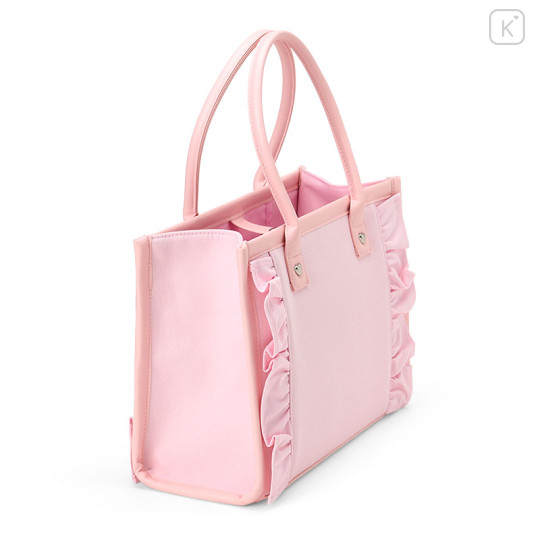 Japan Sanrio Original Charm Square Tote Bag - My Melody - 3