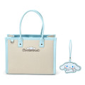 Japan Sanrio Original Charm Square Tote Bag - Cinnamoroll - 2