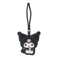 Japan Sanrio Original Charm Square Tote Bag - Kuromi - 6