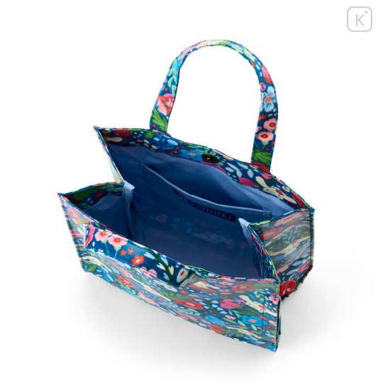 Japan Sanrio Rootote Square Laminated Tote Bag - Cinnamoroll : All-over - 3