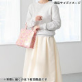 Japan Sanrio Rootote Square Laminated Tote Bag - My Melody : All-over - 6