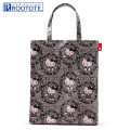 Japan Sanrio Rootote A4 Laminated Tote Bag - Hello Kitty : All-over - 1