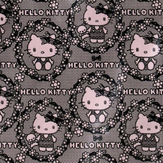 Japan Sanrio Rootote A4 Laminated Tote Bag - Hello Kitty : All-over - 4