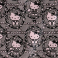 Japan Sanrio Rootote A4 Laminated Tote Bag - Hello Kitty : All-over - 4