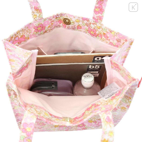 Japan Sanrio Rootote A4 Laminated Tote Bag - My Melody : All-over - 3