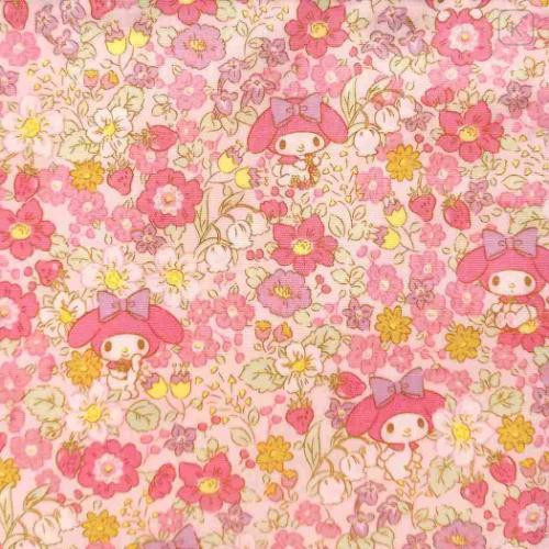 Japan Sanrio Rootote A4 Laminated Tote Bag - My Melody : All-over - 5