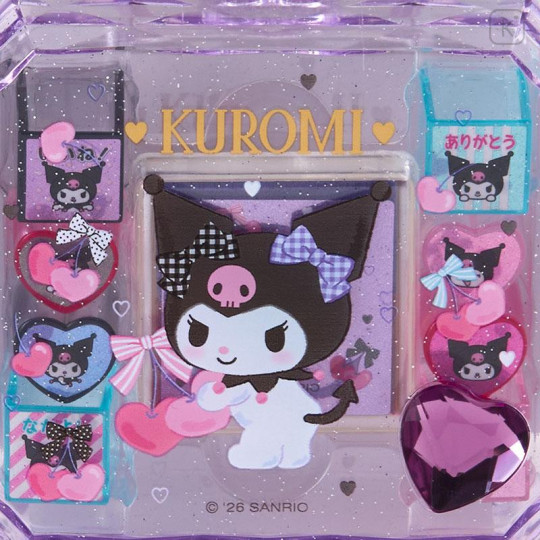 Japan Sanrio Original Stamp Set (S) - Kuromi - 5